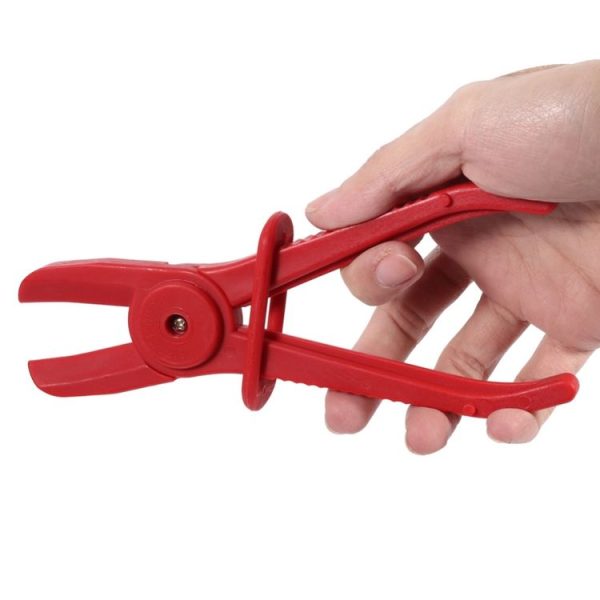 3 PCS / Set Car Nylon Hose Clamp Tool Set Brake Fuel Water Line Clamp Plier (Red) - Image 3