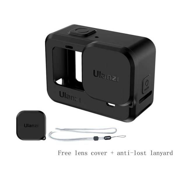 Ulanzi G9-1 For GoPro HERO10 Black / HERO9 Black Silicone Protective Case with Lens Cover (G9-1) - Image 2