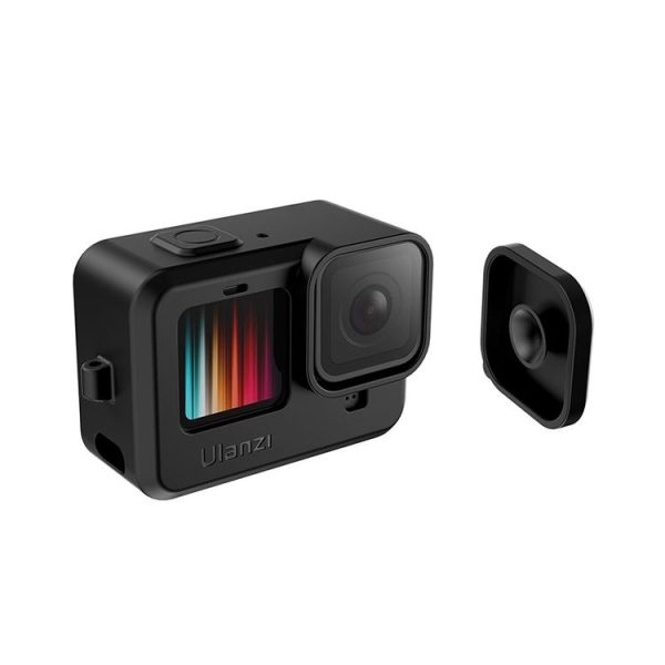 Ulanzi G9-1 For GoPro HERO10 Black / HERO9 Black Silicone Protective Case with Lens Cover (G9-1) - Image 4