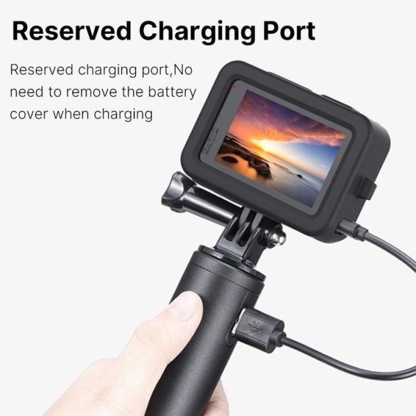 Ulanzi G9-1 For GoPro HERO10 Black / HERO9 Black Silicone Protective Case with Lens Cover (G9-1) - Image 6