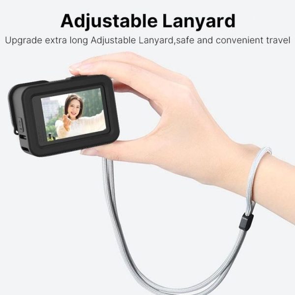 Ulanzi G9-1 For GoPro HERO10 Black / HERO9 Black Silicone Protective Case with Lens Cover (G9-1) - Image 7