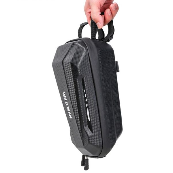 WILD MAN Electric Sooter Hard Shell EVA Front Bag Folding Bicycle Bag, Size: 2L - Image 5