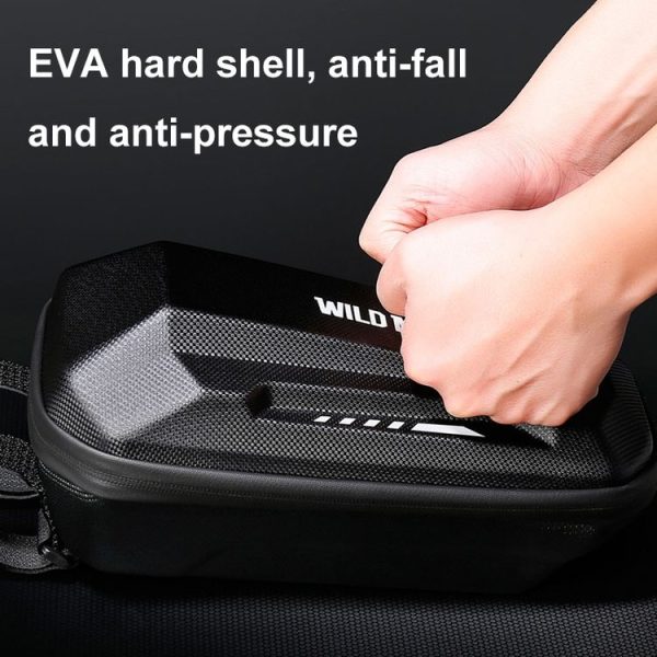 WILD MAN Electric Sooter Hard Shell EVA Front Bag Folding Bicycle Bag, Size: 2L - Image 8
