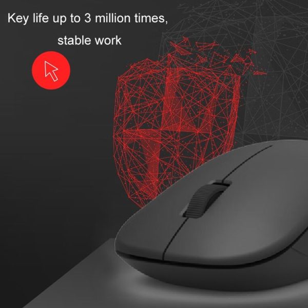 Lenovo Thinkplus WL80 Business Portable Ergonomic Wireless Mouse - Image 4