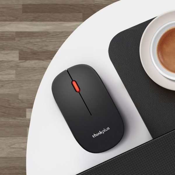 Lenovo Thinkplus M80 Office Lightweight Ergonomic Laptop Mouse, Specification: Wireless - Image 2