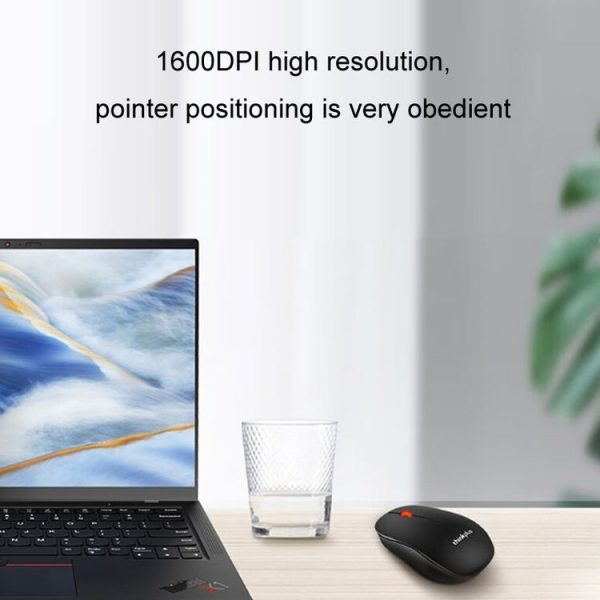 Lenovo Thinkplus M80 Office Lightweight Ergonomic Laptop Mouse, Specification: Wireless - Image 4