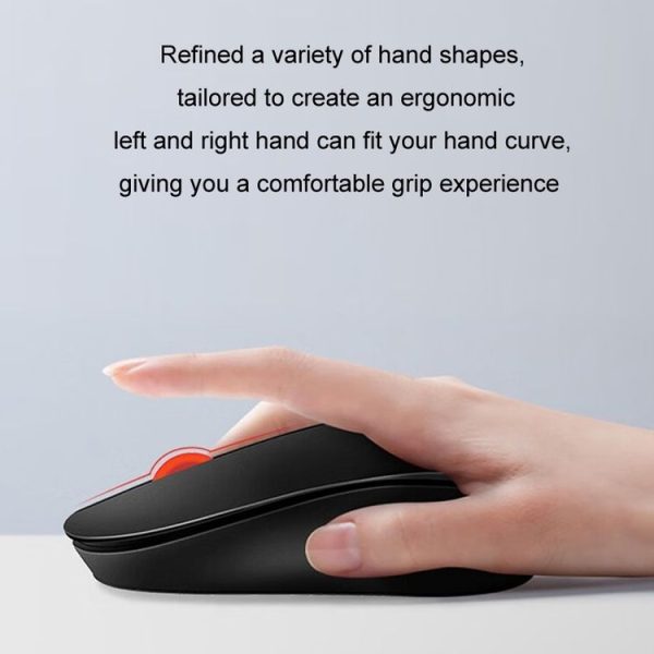 Lenovo Thinkplus M80 Office Lightweight Ergonomic Laptop Mouse, Specification: Wireless - Image 7