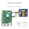Waveshare 1.54 Inch OLED Display Module, 128x64 Resolution, SPI / I2C Communication (White) - Image 9
