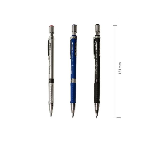 Baile 2.0mm Exam Push-out Drawing Drawing Writing Activity Automatic 2B Pencil, Color: Blue - Image 3