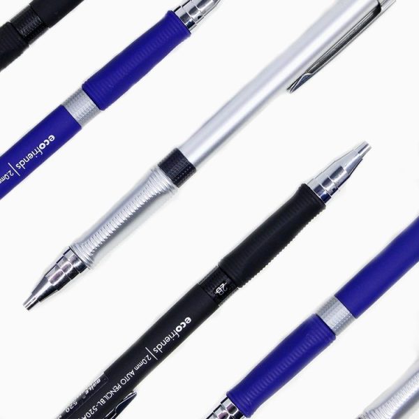 Baile 2.0mm Exam Push-out Drawing Drawing Writing Activity Automatic 2B Pencil, Color: Blue - Image 4