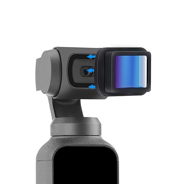 Ulanzi OP-11 For DJI Osmo Pocket Pocket Gimbal Camera 1.33X Anamorphic Cine Lens (Black) - Image 4