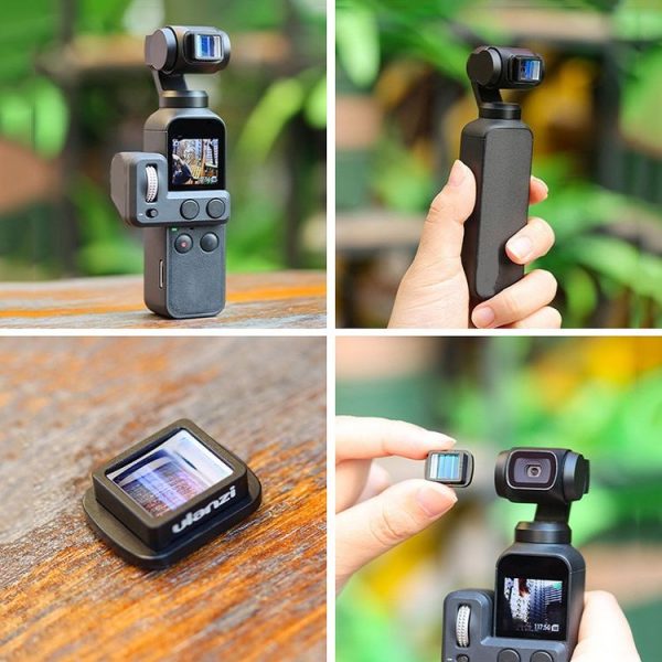 Ulanzi OP-11 For DJI Osmo Pocket Pocket Gimbal Camera 1.33X Anamorphic Cine Lens (Black) - Image 7