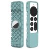 2 PCS Remote Control All-Inclusive Protective Cover, Applicable Model: For Apple TV 4K (Pine Green)