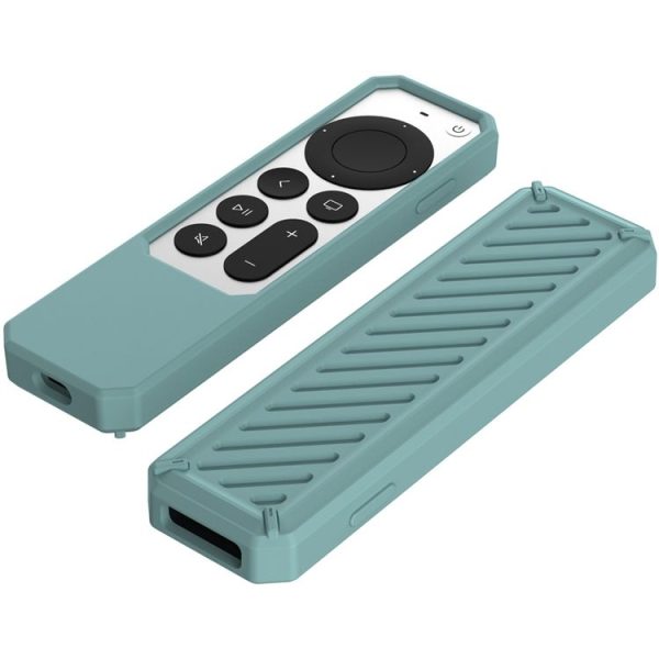 2 PCS Remote Control All-Inclusive Anti-Drop Silicone Protective Cover, Applicable Model: For Apple TV 4K 2021 (Black) - Image 3
