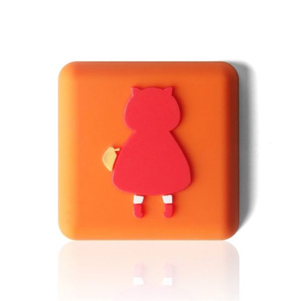 10 PCS Crash Pad for Wall Door Handle Silicone Cushion Pad (Red Hat) - Image 2