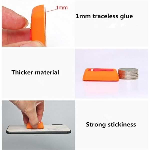 10 PCS Crash Pad for Wall Door Handle Silicone Cushion Pad (Red Hat) - Image 5
