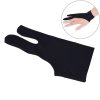 2 Finger Anti-fouling Drawing Glove for Graphics Drawing Tablet, Both for Right and Left Hand (For women)