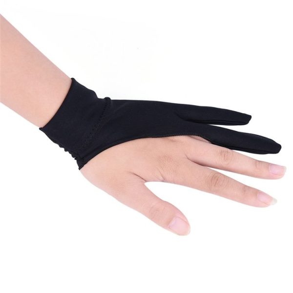 2 Finger Anti-fouling Drawing Glove for Graphics Drawing Tablet, Both for Right and Left Hand (For women) - Image 5