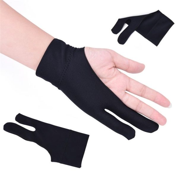 2 Finger Anti-fouling Drawing Glove for Graphics Drawing Tablet, Both for Right and Left Hand (For women) - Image 6