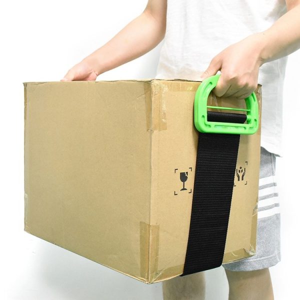 Portable Moving Rope Heavy Goods Handling Belt (Black) - Image 6