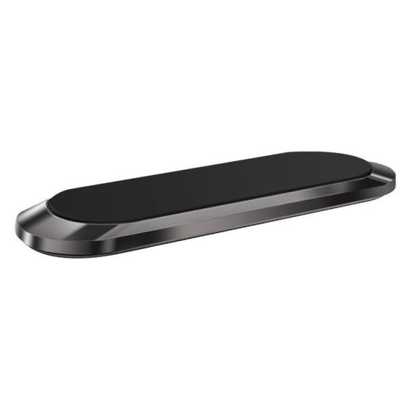 2 PCS Multifunctional Car Phone Holder Magnetic Suction Instrument Panel Navigation Suction Cup Holder, Colour: F6 Black