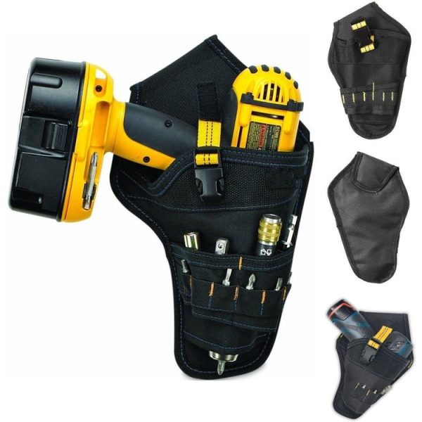 900D Oxford Cloth Kit Waist Bag Electrician Storage Bag, Specification: Black Red Line + Belt - Image 7