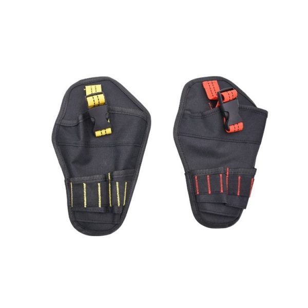 900D Oxford Cloth Kit Waist Bag Electrician Storage Bag, Specification: Black Yellow Line - Image 2