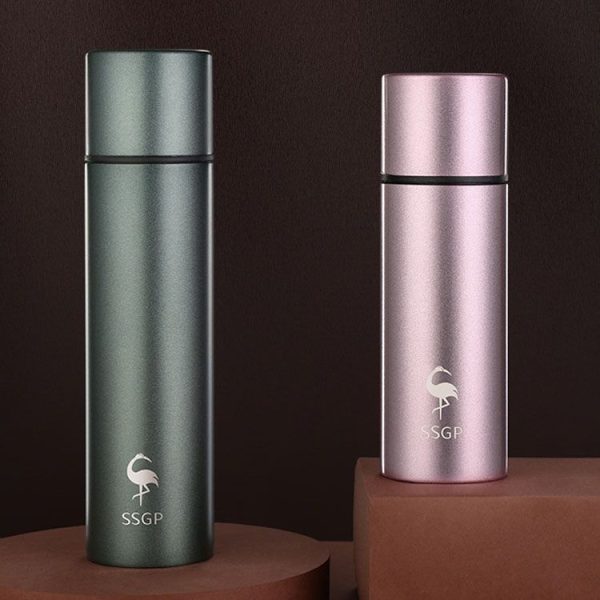Children Student Insulation Water Cup Portable Mini Stainless Steel Insulation Cup, Specification: Antibacterial Cup 150ml (Green) - Image 2