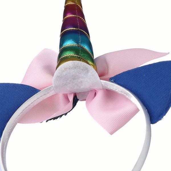 2 PCS F036 Cartoon Headband Children Birthday Festival Party Hair Accessories (Rose Red) - Image 5