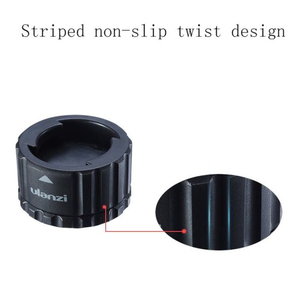 Ulanzi GP-4 4 In 1 Quick Release Magnetic Mount Adapter Kit for GoPro Hero11 Black / HERO10 Black / 9 Black / 8 Black / 7 / 6 / 5 / 5 Session / 4 Session / 4 / 3+ / 3 / 2 / 1, DJI Osmo Action and Other Action Cameras (Black) - Image 4