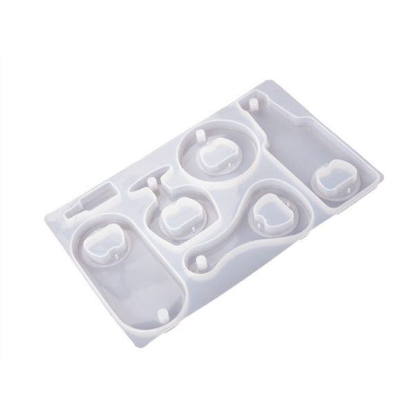 DIY Crystal Resin Drip Beer Wrench Mold Opener Silicone Mold, Specification: Mold