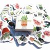 5 PCS That Touch of Green Plant Hand Stickers Stickers DIY Decorative Seal Stickers - Image 3