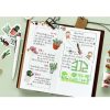 5 PCS That Touch of Green Plant Hand Stickers Stickers DIY Decorative Seal Stickers - Image 4