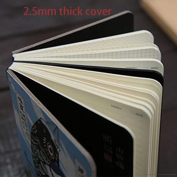Cute Creative Cat Notebook Planner Agenda Diary Hard Cover Planning Papers Journal Notebook Daily Memos (Incense) - Image 5