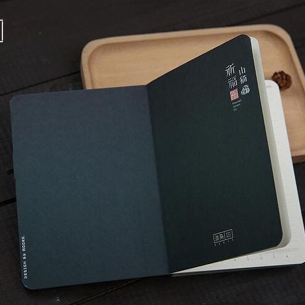 Cute Creative Cat Notebook Planner Agenda Diary Hard Cover Planning Papers Journal Notebook Daily Memos (Incense) - Image 6