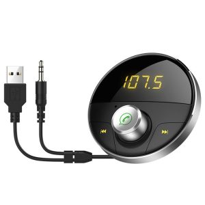 HY62 Car MP3 Player Bluetooth Hands-Free Phone (Gray)