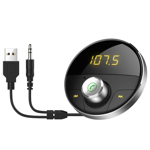 HY62 Car MP3 Player Bluetooth Hands-Free Phone (Gray)