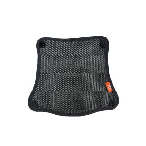 HOUZHI MTZT1010 Motorcycle Sun Insulation Cushion 3D Grid Breathable Sweating Cool Seat Cover, Style: Single Layer M