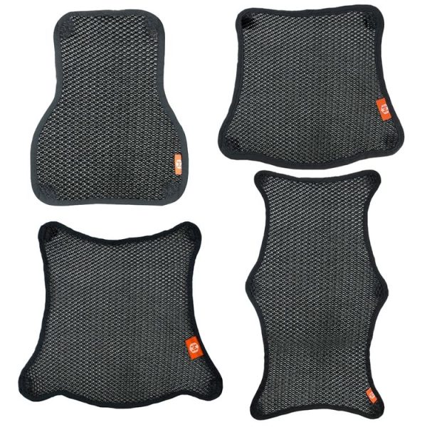 HOUZHI MTZT1010 Motorcycle Sun Insulation Cushion 3D Grid Breathable Sweating Cool Seat Cover, Style: Single Layer M - Image 2