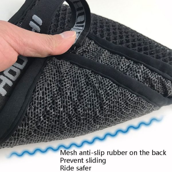 HOUZHI MTZT1010 Motorcycle Sun Insulation Cushion 3D Grid Breathable Sweating Cool Seat Cover, Style: Double Layer XL - Image 3
