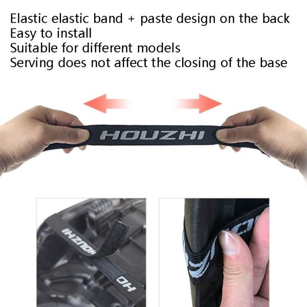 HOUZHI MTZT1010 Motorcycle Sun Insulation Cushion 3D Grid Breathable Sweating Cool Seat Cover, Style: Double Layer XL - Image 4