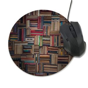 3 PCS Retro Map Round Mouse Pad Game Office Non-Slip Mat, Specification: Not Overlocked 200 x 200mm (Pattern 2)