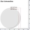 3 PCS Retro Map Round Mouse Pad Game Office Non-Slip Mat, Specification: Not Overlocked 220 x 220mm (Pattern 3) - Image 3