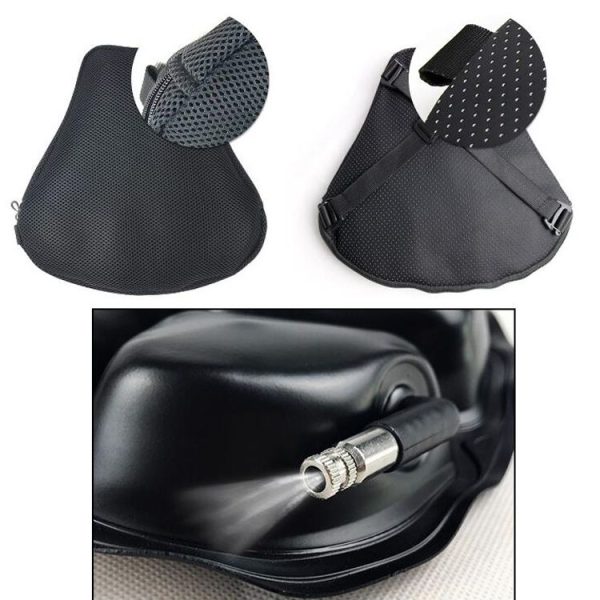 MTZT1009 Motorcycle Inflatable Cushion Cover 3D Airbag Anti-Slip Shock Absorption Air Seat Pad, Size: M - Image 3