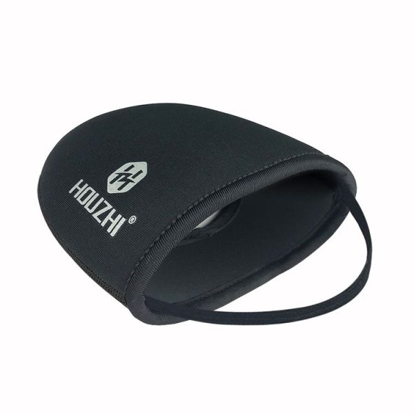HOUZHI MTFJ1030 Motorcycle Gear Rod Shoe Cover Non-Slip Stain-Resistant And Waterproof Shoe Cover, Size: XL (Black)
