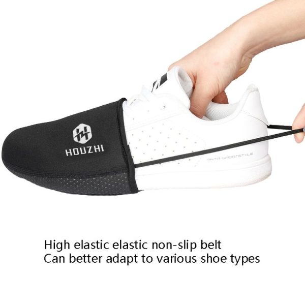 HOUZHI MTFJ1030 Motorcycle Gear Rod Shoe Cover Non-Slip Stain-Resistant And Waterproof Shoe Cover, Size: XL (Black) - Image 4
