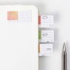 2 PCS Self-Filling Date Frame Shaped Sticker Seal Sticker, Random Color Delivery - Image 3