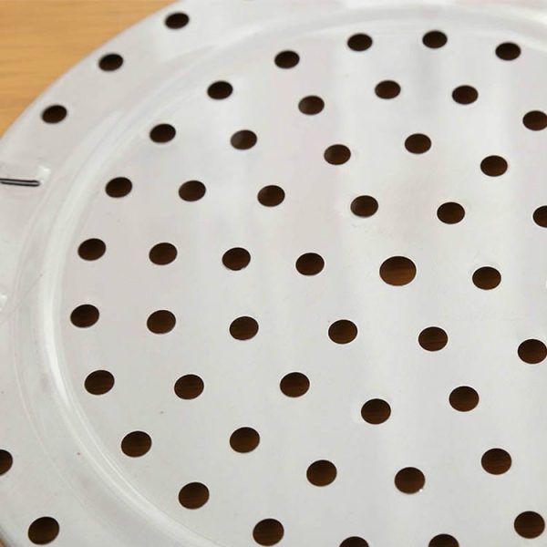 2 PCS Multifunctional Stainless Steel Three-leg Steamed Bun Steamed Rack, Size: 24cm - Image 6