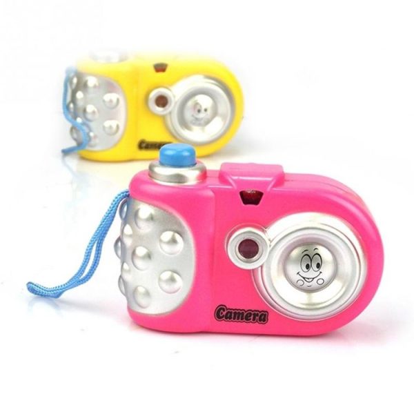 3 PCS Mini Cartoon SLR Camera Kaleidoscope Children Gift Fun Toy, Random Color - Image 2