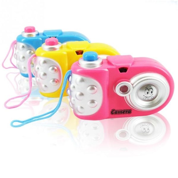 3 PCS Mini Cartoon SLR Camera Kaleidoscope Children Gift Fun Toy, Random Color - Image 3